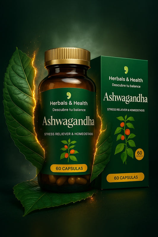 Ashwagandha con KSM-66 | Manejo natural del estrés